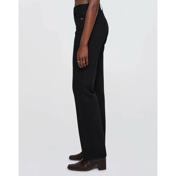 RE/DONE 90s High Rise Loose Jeans Black - Picture 2 of 9